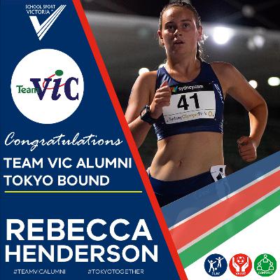Cathy Henderson the mother of Team Vic Alumni and Olympian Rebecca Henderson (20,000m Race Walk) Cathy Henderson the mother of Team Vic Alumni and Olympian Rebecca Henderson (20,000m Race Walk)