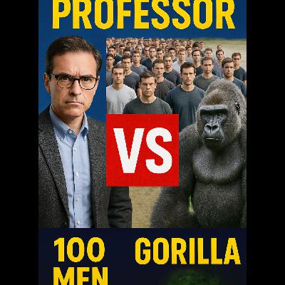 A Professor vs 100 Men vs 1 Gorilla – Who Will Prevail?