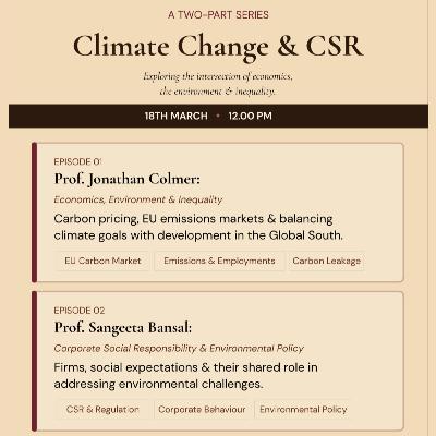 Climate Change and CSR, Ep. 1 & 2 Climate Change and CSR, Ep. 1 & 2