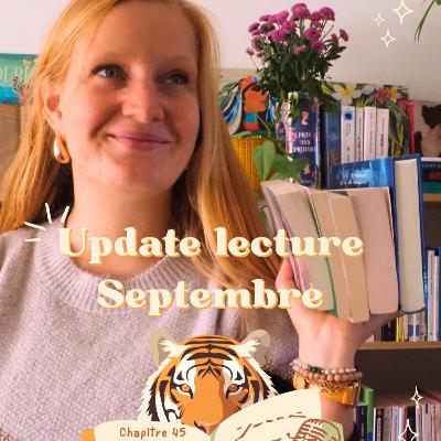 🐯🎙📚 Chapitre 45 : mes lectures de Septembre ✈