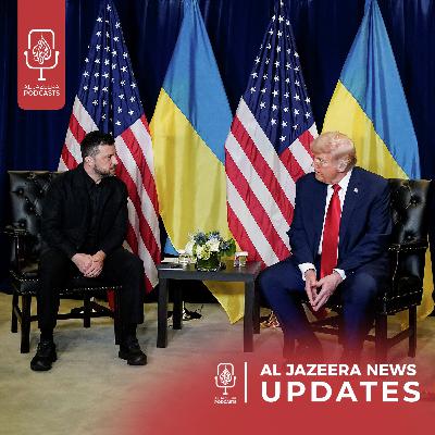 Gaza City under attack, Trump meets with Zelenskyy