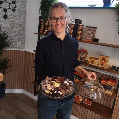 Raapzaad 11 Daniëlle Vergonet en Dhana Raw Chocolate
