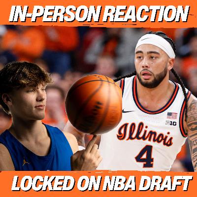 Illinois vs UConn in-person reaction Illinois vs UConn in-person reaction