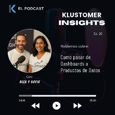 Klustomer Insights: Ep. 20 - Como pasar de Dashboards a Producto de Datos Klustomer Insights: Ep. 20 - Como pasar de Dashboards a Producto de Datos