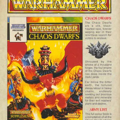 Warhammer Armies Chaos Dwarfs Deepdive