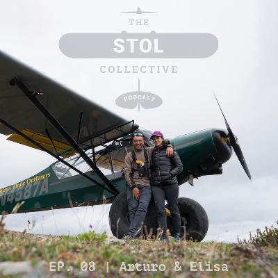 #8 - From creating the first Bush flying flight-school in Europe/Spain to the Alaskan Wrangells with Arturo Polo Ena and Elisa Fernández Esparza