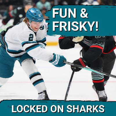 FUN & FRISKY: Macklin Celebrini, San Jose Sharks IGNITE Hope After BLOWOUT Victory Over Kraken