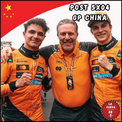 5x04 Pos GP de China I McLaren se marca un Doblete y Red Bull ya piensa en bajar a Lawson del coche.
