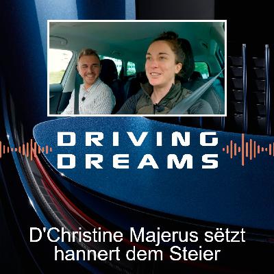 D‘Christine Majerus sëtzt hannert dem Steier