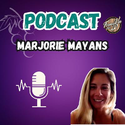Podcast vin avec Marjorie Mayans, De l'Ovale au Verre, Itinéraire d'une Championne Épicurienne