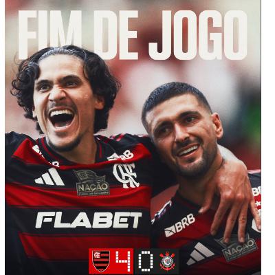 Flamengo 4 x 0 Corinthians