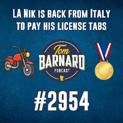 LA Nik is back from Italy to pay his license tabs - #2954 LA Nik is back from Italy to pay his license tabs - #2954