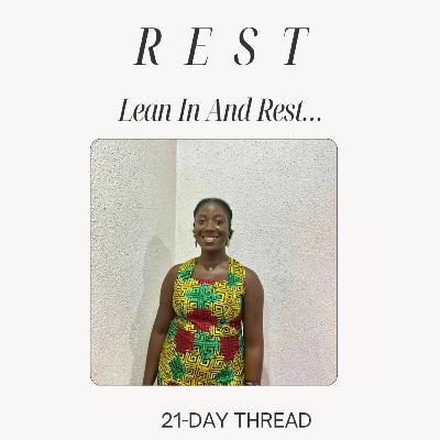 LEAN IN AND REST LEAN IN AND REST