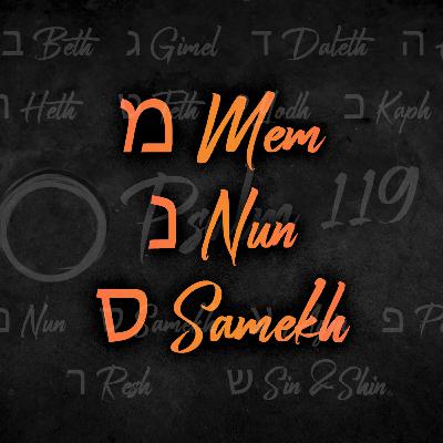 Psalm 119: 'מ Mem נ Nun ס Samekh' - John Paterson - 28th September 2025