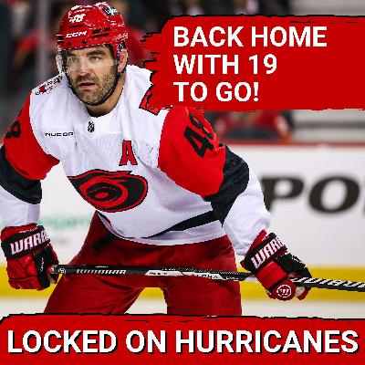 Nic Deslauriers Practices with the Carolina Hurricanes & Preview Game 64 vs Penguins