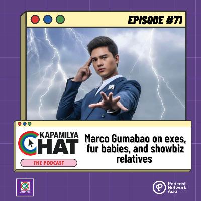 Marco Gumabao on exes, fur babies, and showbiz relatives Marco Gumabao on exes, fur babies, and showbiz relatives