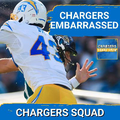 CHARGERS SQUAD SHOW: There is an APB out on anything to feel positive about in this DISASTER. CHARGERS SQUAD SHOW: There is an APB out on anything to feel positive about in this DISASTER.