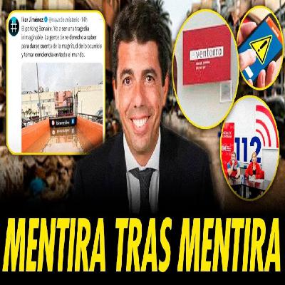 UN AÑO DE MENTIRAS SOBRE LA DANA. MAZÓN MINTIÓ DESDE EL PRIMER DÍA