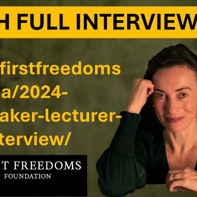 Pre-Diefenbaker Lecture Interview With Dr. Julie Ponesse
