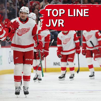Top line James van Riemsdyk— Can he help stabilize Dylan Larkin's line? | Erik Gustafsson recalled — Why? Top line James van Riemsdyk— Can he help stabilize Dylan Larkin's line? | Erik Gustafsson recalled — Why?