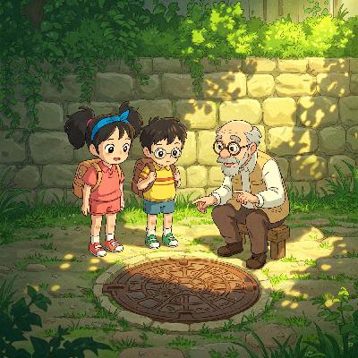 一千零一問 歷史、科學與生活的魔法夜話EP1：下水道蓋為什麼作成圓的