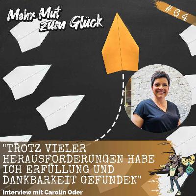 Warum Erfüllung nicht dort entsteht, wo alles leicht ist – Carolin Oder über Mut, Verantwortung und innere Stärke Warum Erfüllung nicht dort entsteht, wo alles leicht ist – Carolin Oder über Mut, Verantwortung und innere Stärke