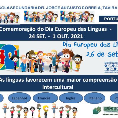 Dia Europeu das Línguas, 2021 - Inglês