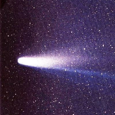 El Cometa ALLUE, con Alberto.