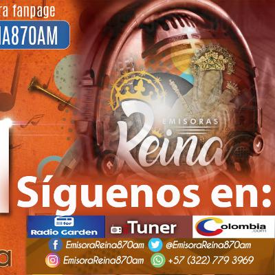 Escucha la mejor programación en Reina de Colombia 870 am