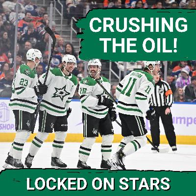 STATEMENT: Dallas Stars ANNIHILATE Oilers—Jamie Benn Hits 400 Goals, Jason Robertson Continues TEAR!