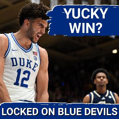 UNDERWHELMING: Duke Basketball STRUGGLES in ACC Opener vs. Georgia Tech UNDERWHELMING: Duke Basketball STRUGGLES in ACC Opener vs. Georgia Tech