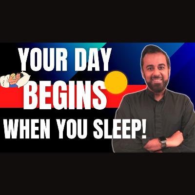 Your day begins when you sleep! 🌚