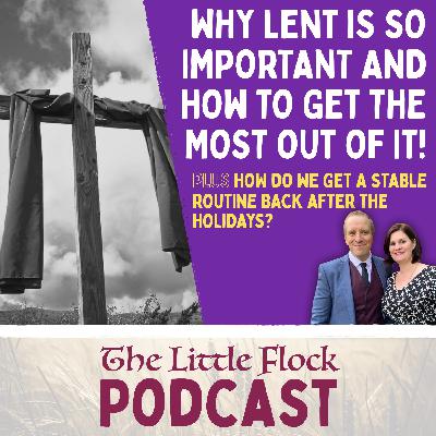 16. Why is Lent so important and how do we get the most out of it, PLUS: How do we get a routine back after the holidays? 16. Why is Lent so important and how do we get the most out of it, PLUS: How do we get a routine back after the holidays?