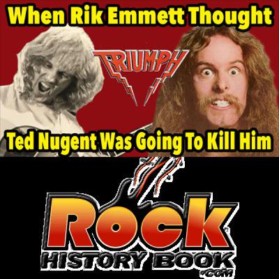 When Rik Emmett (Triumph) Thought Ted Nugent Was Going To Kill Him, 2023 Interview Part 1
