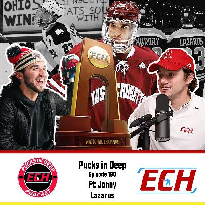 Episode #180 of Pucks in Deep FT: Jonny Lazarus