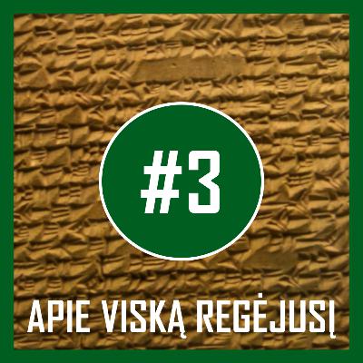 AUDIOKNYGOS | „Apie viską regėjusį“ #3 skaito Giedrius Arlauskas