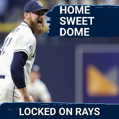 RAYS POSTCAST: The Tampa Bay Rays BLAST 3 homers in a win vs the Chicago Cubs