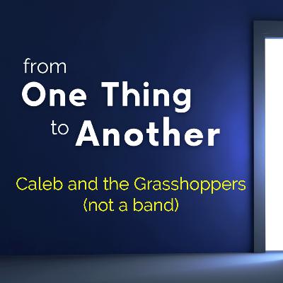 From One Thing to Another; Caleb and the Grasshopper (not a band)
