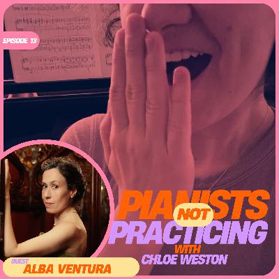 PIANISTS NOT PRACTICING…in Barcelona…with ALBA VENTURA PIANISTS NOT PRACTICING…in Barcelona…with ALBA VENTURA