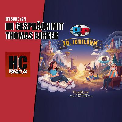 Episode 134: 20. Jubiläum von Dreamland Productions mit großer Hörspiel-Überraschung