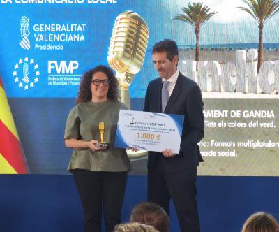 Premio de la FVMP a nuestro programa "Tots els Colors del Verd"
