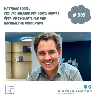 Matthias Loosli: Kreislaufwirtschaft und die Zukunft des Familienunternehmens Matthias Loosli: Kreislaufwirtschaft und die Zukunft des Familienunternehmens