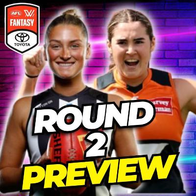 Round 2 Pre-Lockout Chat w/ @FreeKickJono | AFLW Fantasy 2025