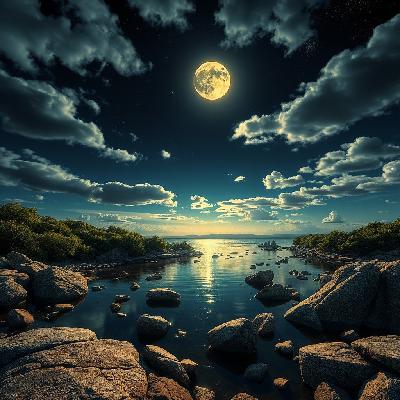 Moonbeam Melody (Neural network)