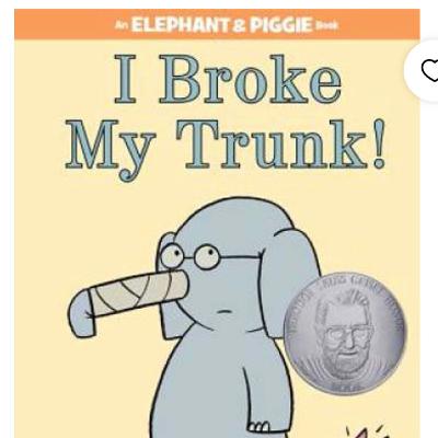 I broke my trunk! I broke my trunk!