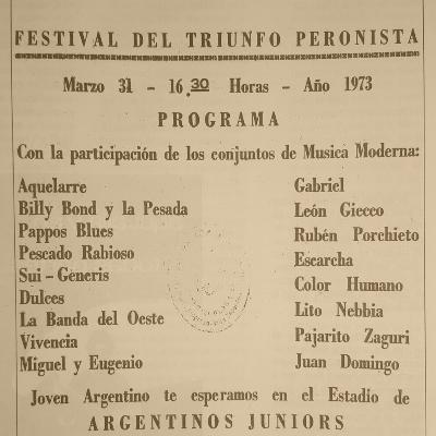 Cámpora al Gobierno, el Rock al Poder