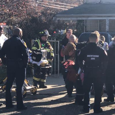 INTERVIEW WITH FIRST MAN TO REACH OVERTURNED SCHOOL BUS WITH CHILDREN ON BOARD