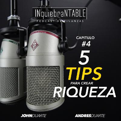 Cinco Tips Para Obtener riqueza Con Jhon Duarte# 4