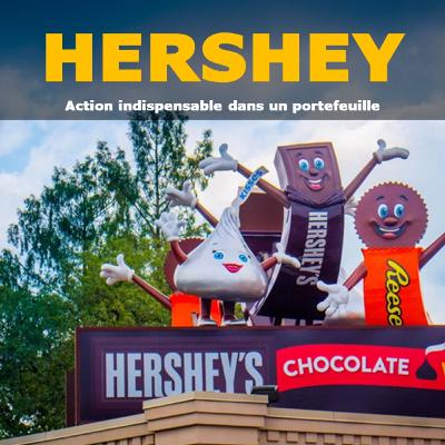 Hershey (HSY) , action indispensable dans un portefeuille d'actions Hershey (HSY) , action indispensable dans un portefeuille d'actions
