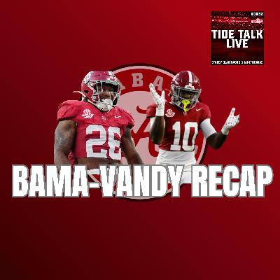 Alabama vs Vanderbilt Recap: Ty Simpson Shines as Tide Rolls Over Dores | Alabama Football Podcast